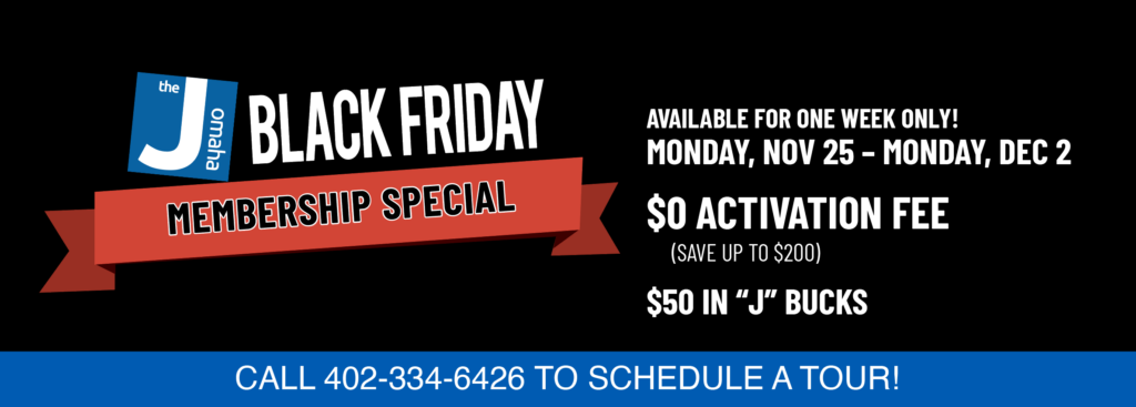 Black Friday membership Special - Join with $0 Activation Fee.